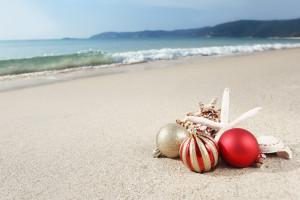 Christmas at the beach