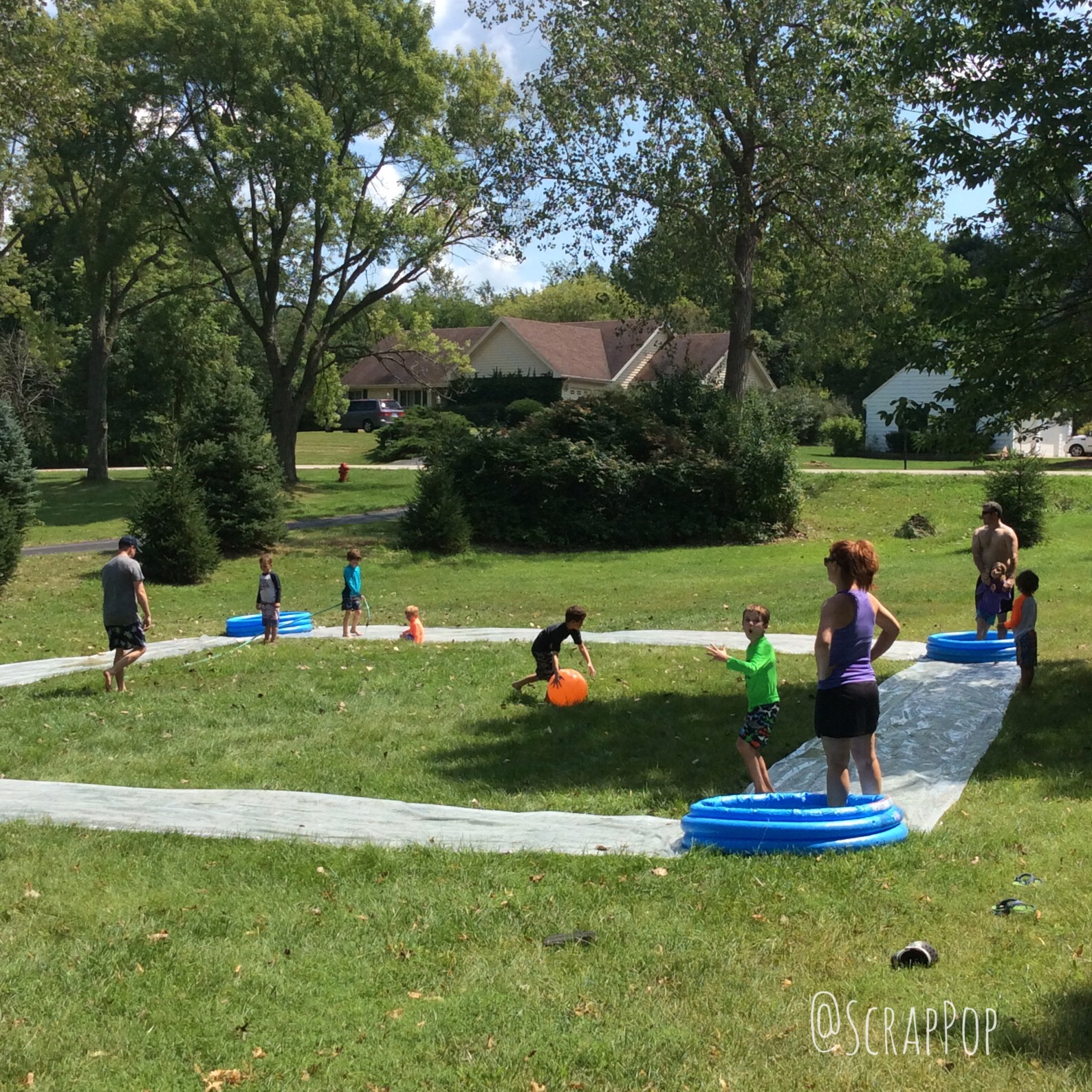 Kick, Splash, Go — Teen Titans Kiddie Pool Kickball!