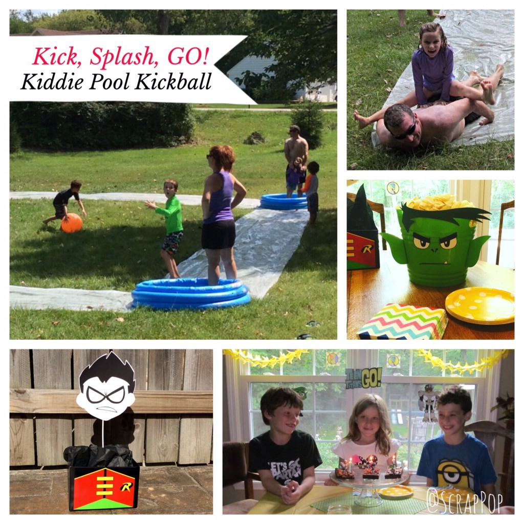 Kick, Splash, Go — Teen Titans Kiddie Pool Kickball!